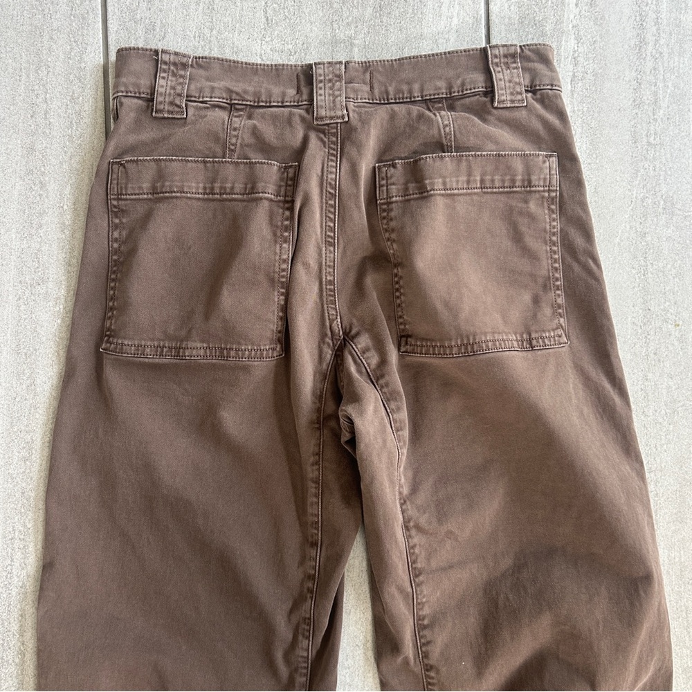 Madewell Chocolate Brown Barrel Utility Pants - Picture 6 of 6